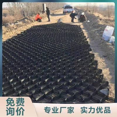 土工格室【凸結(jié)點(diǎn)鋼塑土工格柵】產(chǎn)地工廠